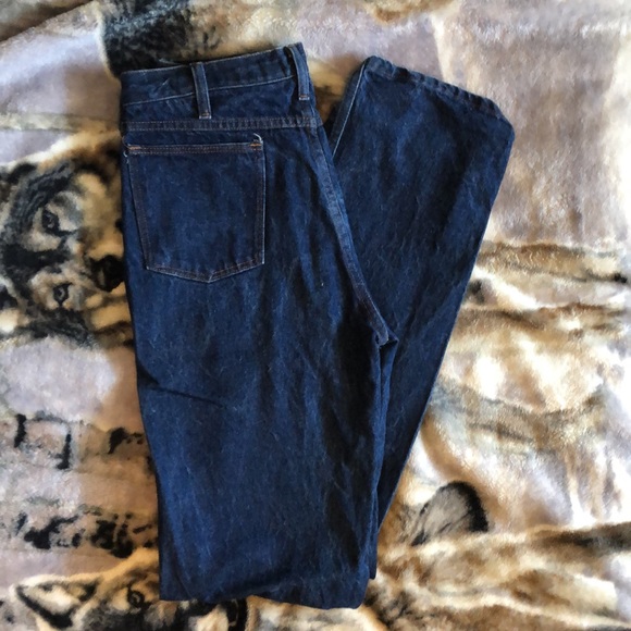 Rustler men’s size 34x36 dark blue jeans EUC - Picture 3 of 7